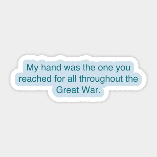 The Great War Sticker